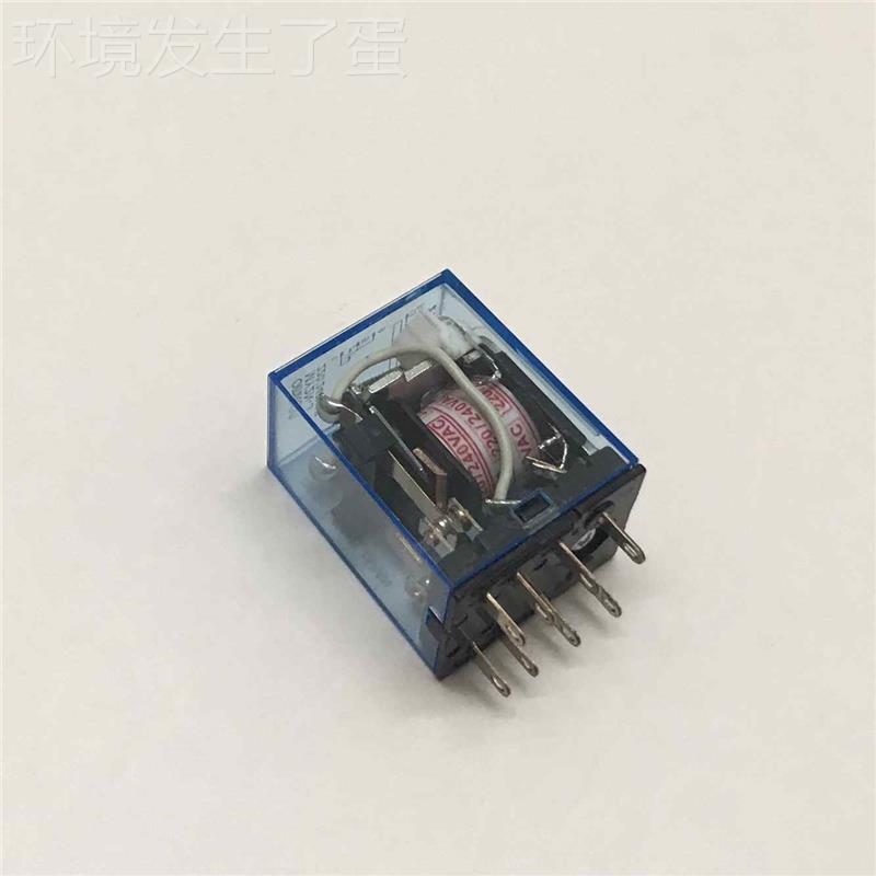 好货OMRON欧姆龙IEC255 250VAC 5A 中间继电器 24V 220V MY4NJ MY