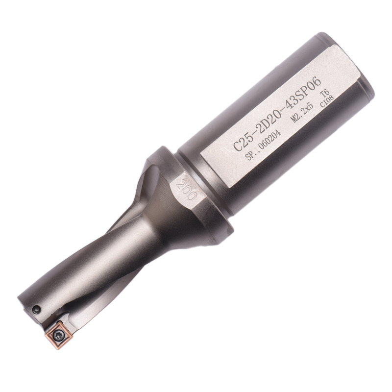 极速U钻快速钻头刀杆车牀用数控暴力钻SP平底喷水钻头SPMG06刀片