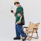 嘻哈hiphop复古套装 80年代港风童装 少儿街舞服装 女童爵士舞儿童潮