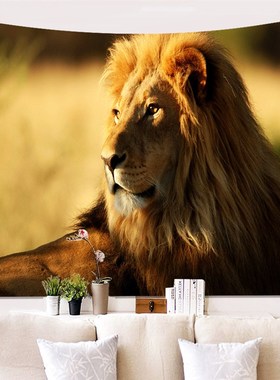 Lion Tapestry Universe Galaxy Tapestry Space Tapestries