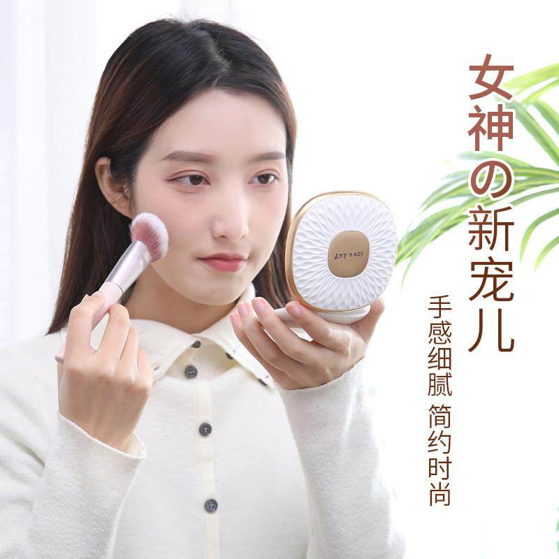 2023新款创意化妆镜化妆镜带放大小镜子可携式补妆镜旅行女士口袋