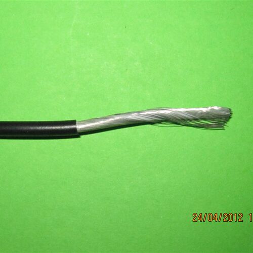 好货国标UL1185AWM 18AWG 单芯屏蔽线 信号线 1芯1地天线 305米/