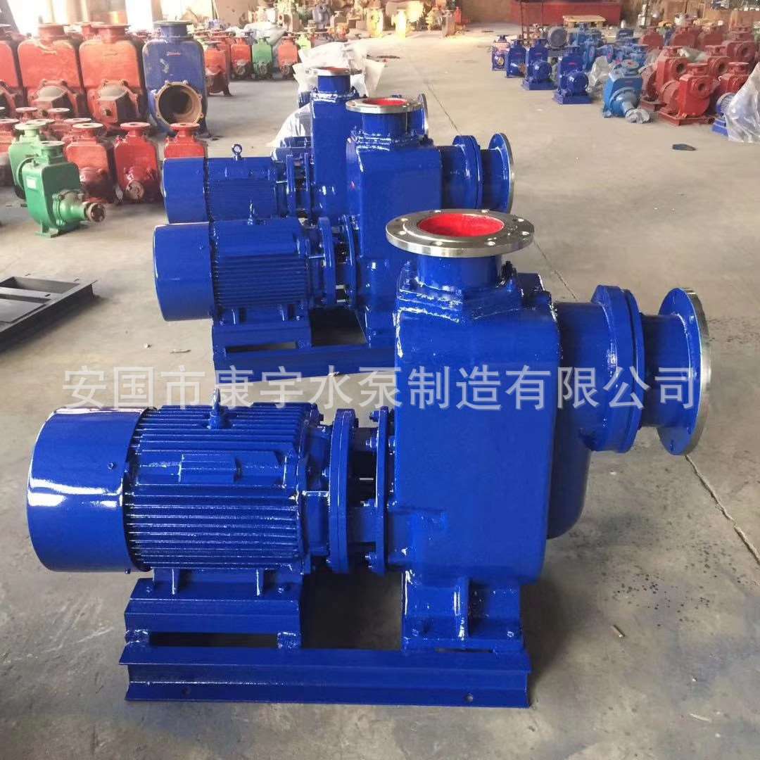 爆品爆ZW无堵塞自吸排污泵管道污水泵卧式两件式离心泵农用灌溉泵