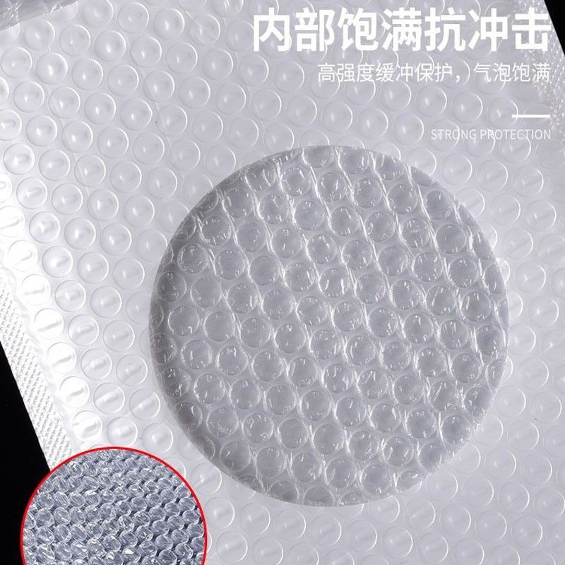 新款气泡袋加厚加硬气泡膜长条打包快递袋泡沫防撞防震包装袋信封