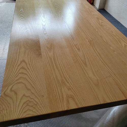新品白蜡木桌板实木台面板吧台书桌大板餐桌实木桌面板原木板隔板-封面