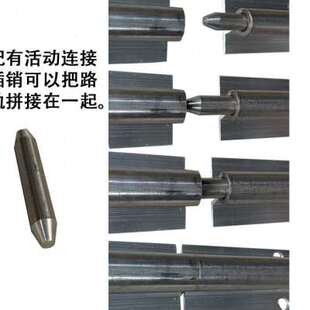 新款201不锈钢实心地轨电动平移门路轨重型圆管滑轨道推拉2米25