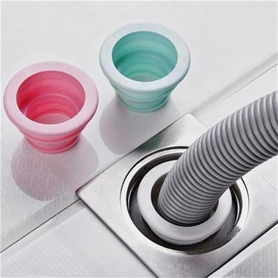 好货1Pcs Sewer Pipeline Deodorant Silicone Ring Washer Tank