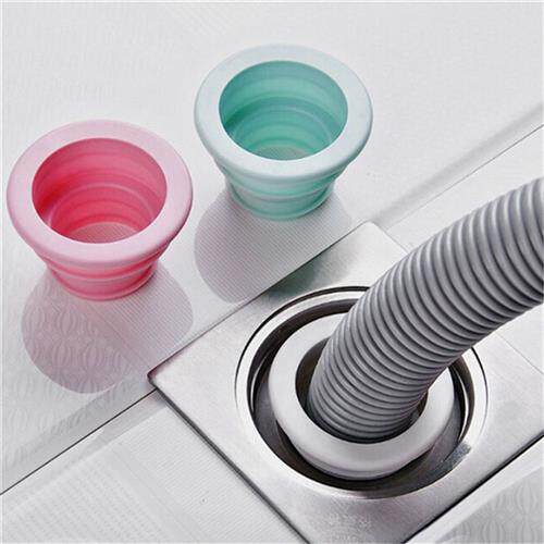 好货1Pcs Sewer Pipeline Deodorant Silicone Ring Washer Tank