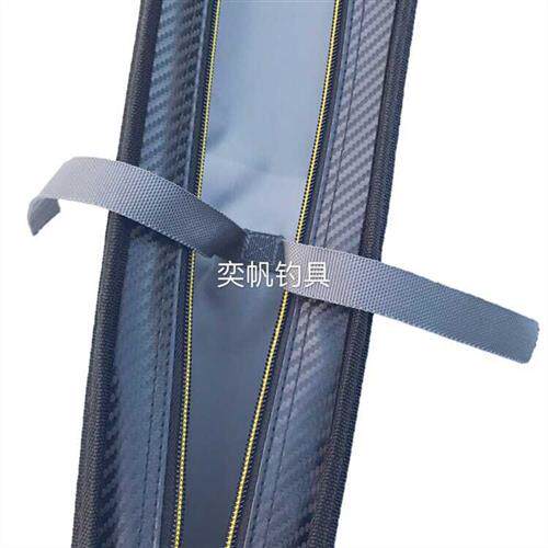 极速肯格鲁 1.25米 轻量直式竿包 铁板竿路亚台钓手竿包 防水渔具