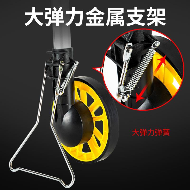 好货电子滚轮量仪尺子轮式室外测距轮工具公路长度收方平方轮子计