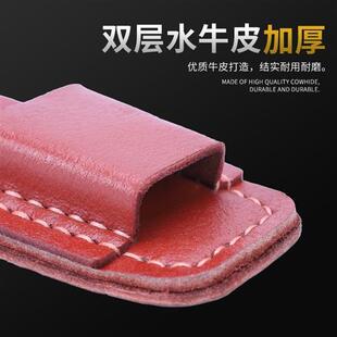 架子工扳手皮套牛皮扳手套外架工皮套呆口扳手架子工专用