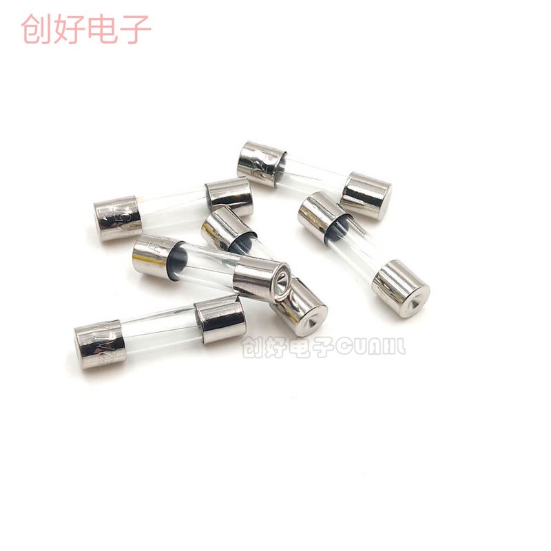 好货5X20 6X30保险丝熔断丝玻璃保险管250V 1A 2A 3A 4A 10A 15A