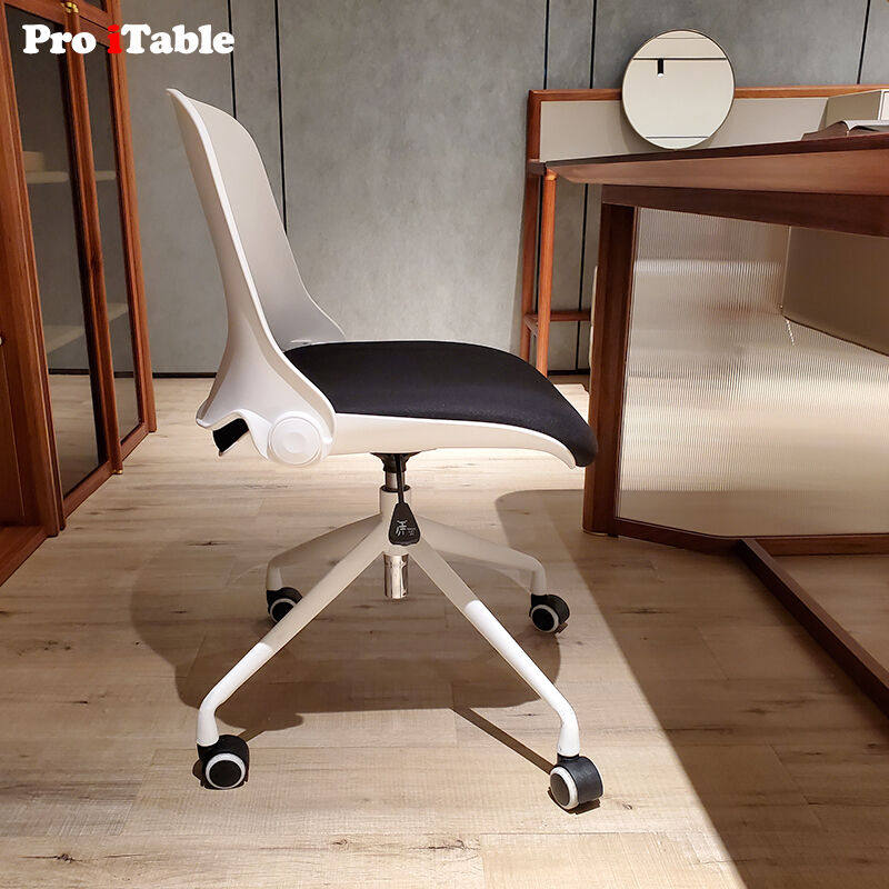 极速椅子小型家用办公电脑椅会议椅靠背折叠椅人体工学学习