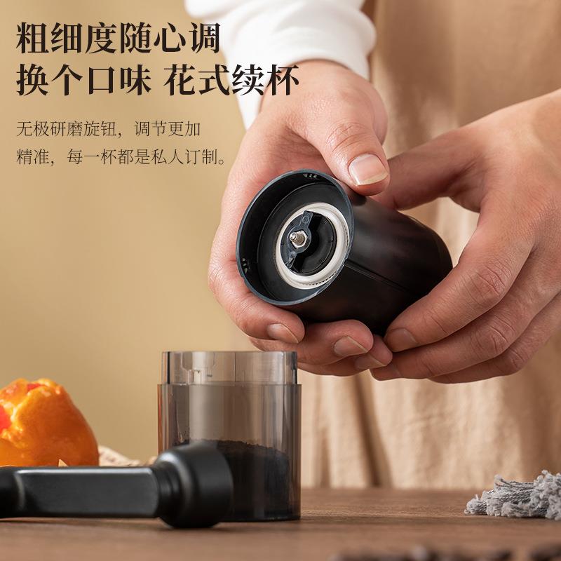 手摇咖啡研磨机手动磨豆机电动咖啡机家用小型式意式咖啡器具