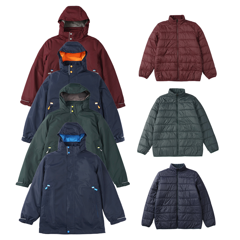 冬季防风三合一可拆卸冲锋衣