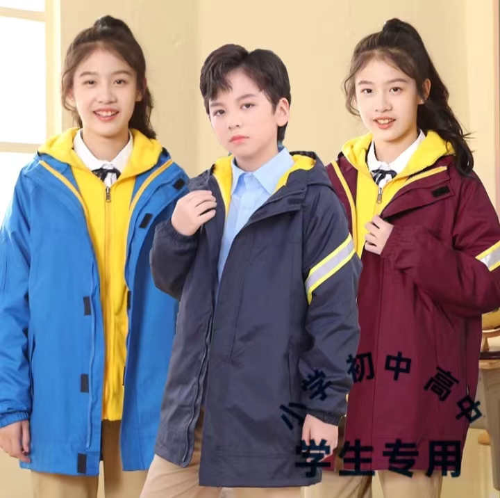 亚伯达冲锋衣内胆冬季校园棉服