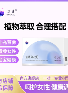 达巢reco18备孕孕妇营养补充进周冲刺AMH改善卵子质量FSH试管高龄
