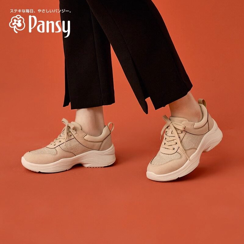 日本厚底女鞋Pansy舒适