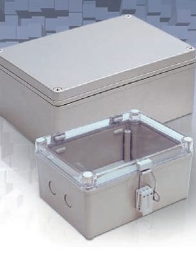 TAYEE上海天逸密封箱透明盖ABSB10504AC带敲落孔(300*200*105)