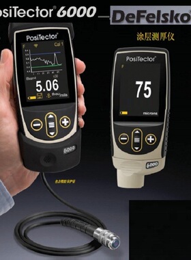 测量塑料玻璃钢涂层 测量聚酯沥青厚涂层测厚仪 DeFelsko狄夫斯高