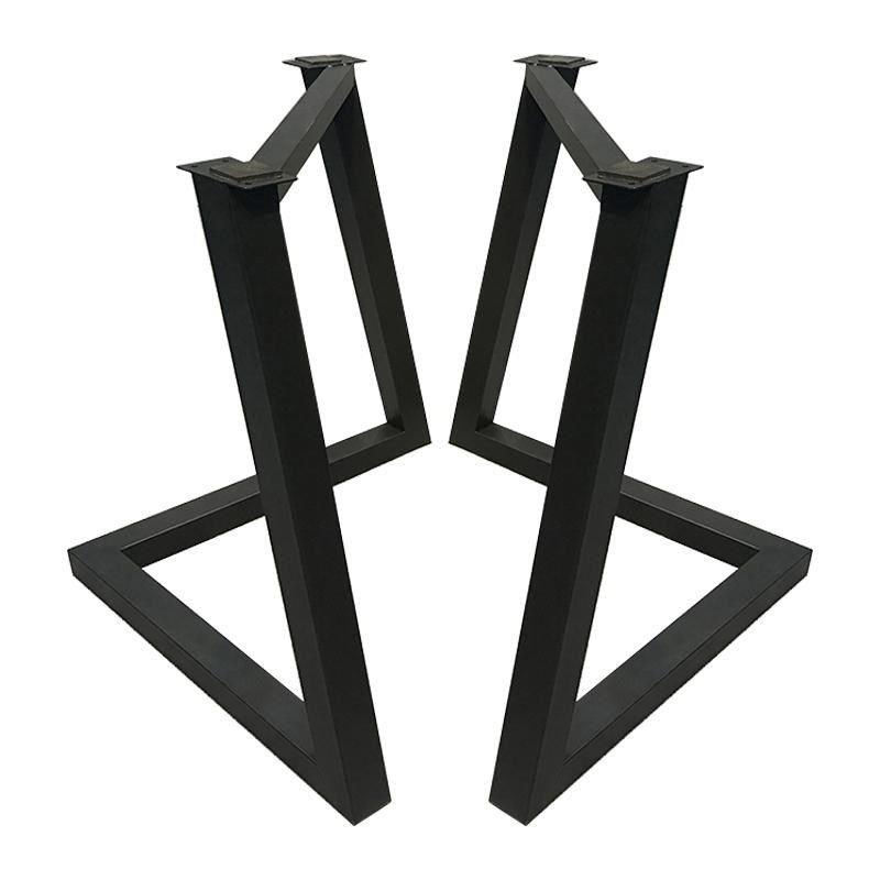 铁艺桌腿大板支撑架可定制餐台脚钢架茶几岩板桌脚大理石支撑桌腿