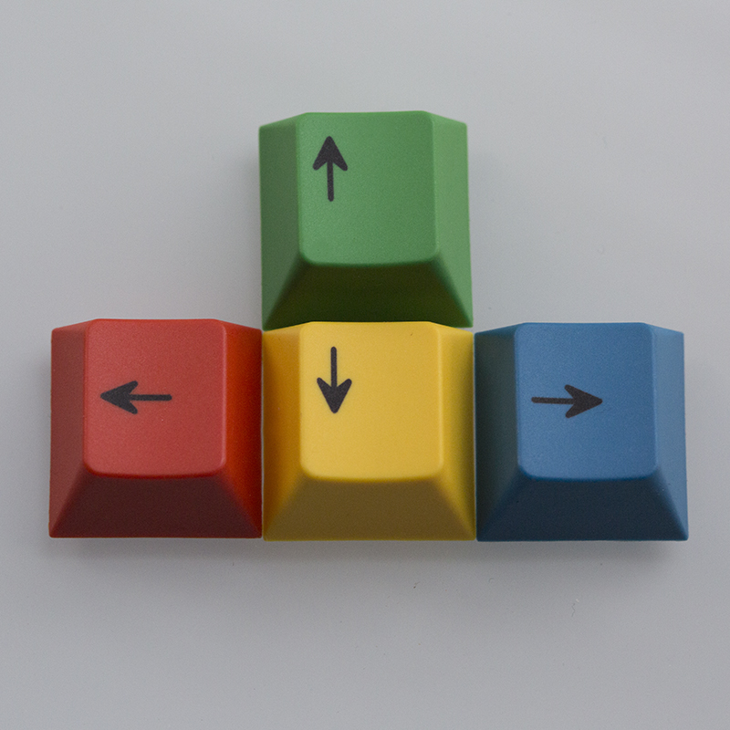 键帽热升华键帽WiASD键帽原厂樱桃高度键帽方向彩色机械键盘 键帽