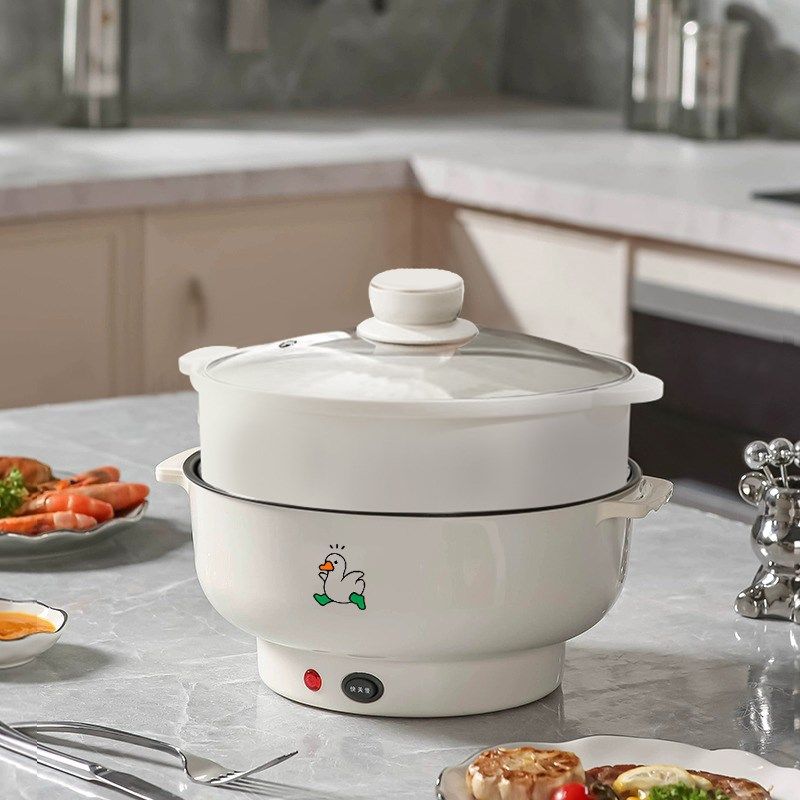 德国全自动蒸煮锅电热锅宿舍电饭煲电炒锅一体锅多功能家用电火锅,厨房电器,电煮锅,淘宝优惠券,粉丝福利购,淘宝优惠卷