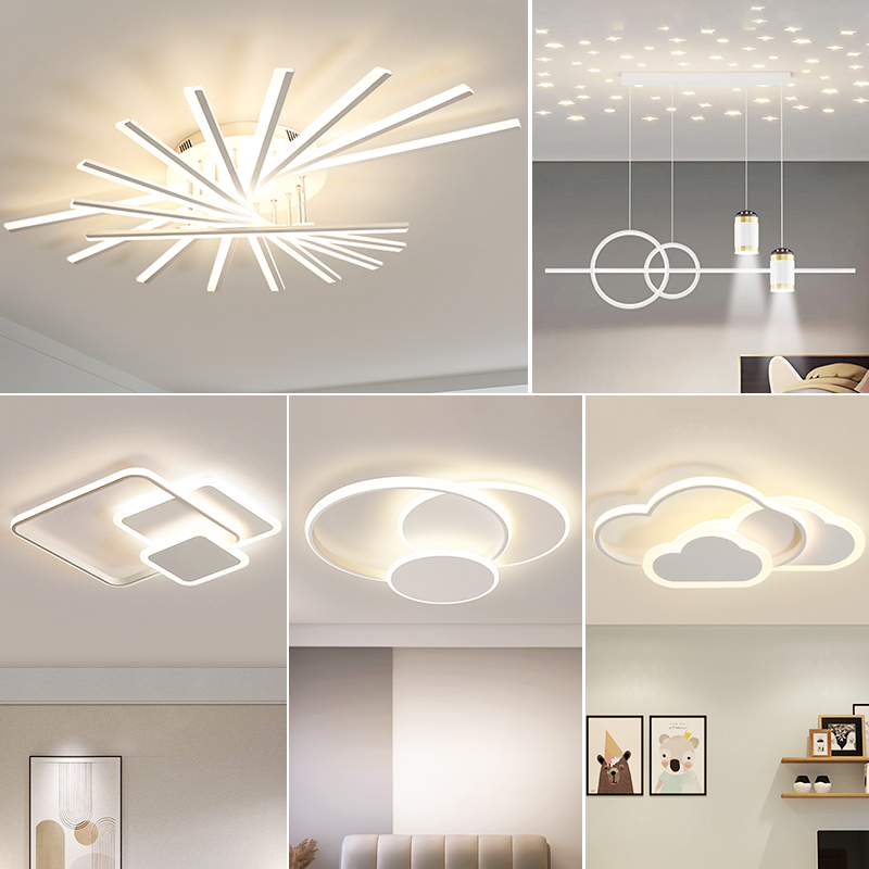 现代简约客c厅主灯轻奢大气家用大灯中山新款创意吸顶灯具全屋套