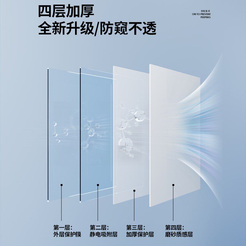 加厚磨砂窗户玻璃门贴纸贴膜透光不透明卫生间防窥人走光窗贴浴室