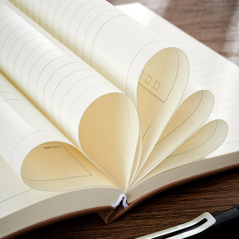 2022年日程本定g制工作效率手册365天一日一页软皮每日计划表日历