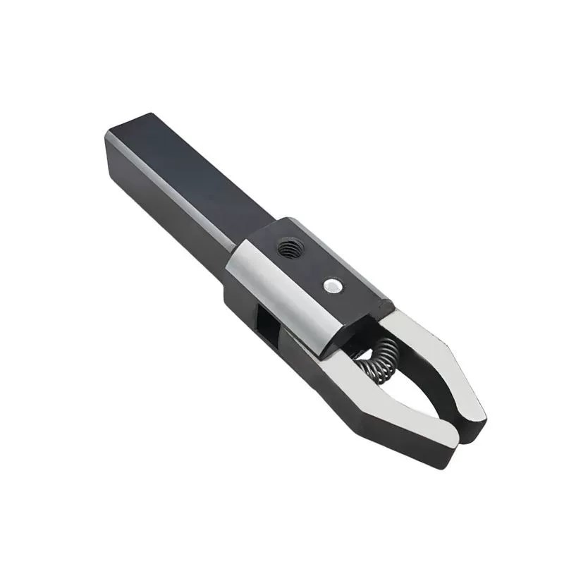 数控车床a自动拉料器圆柄方柄钨钢拔料器镶合金夹料器送料器防断