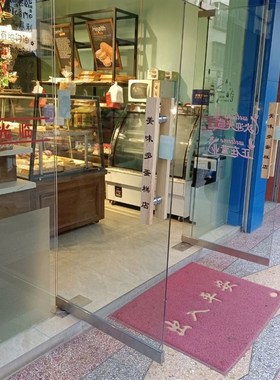 玻璃门拉手实木雕刻新款现代时x尚简约酒店拉手黑色拉手刻字刻LOG