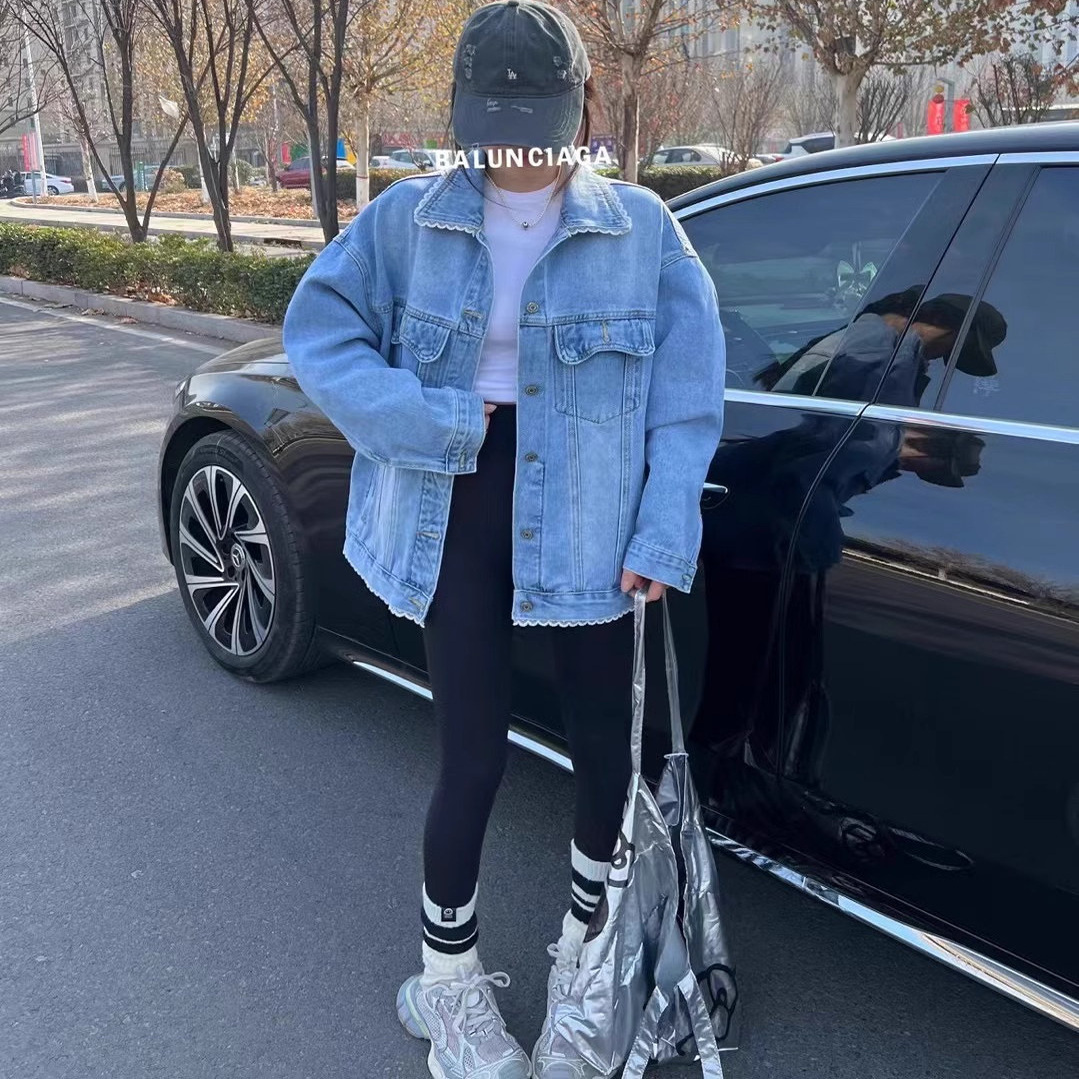 2025新款设计感超好看蕾丝拼接薄