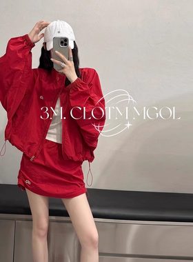 韩系立领冰丝防晒衣短款外套女薄