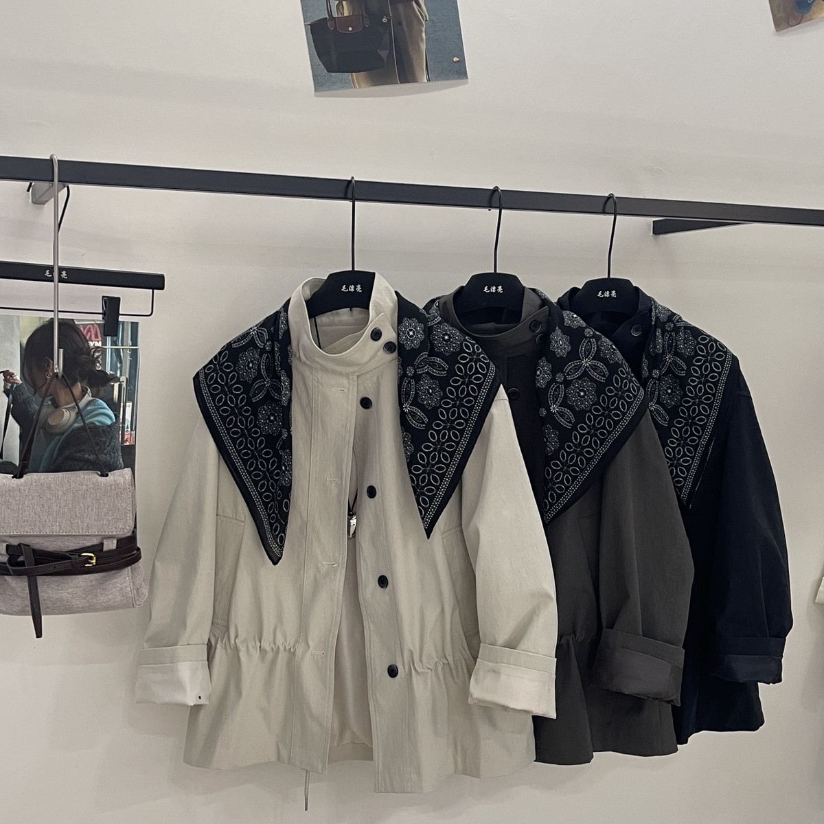 韩版立领加厚棉服外套女2026年新款外穿高级感宽松棉服中长款上衣