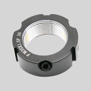 1.5P F型牙腹精密锁紧螺母SWT丝杆锁定螺帽M12