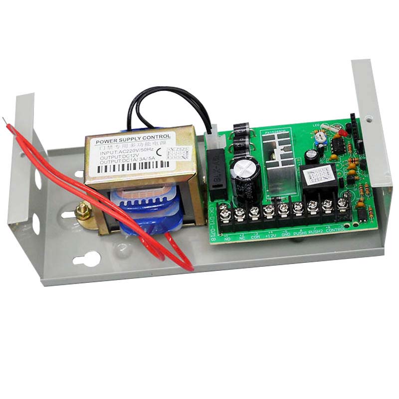 电控门禁电源 12lV5A/3A电源控制器 门禁变压器 楼宇门锁电源