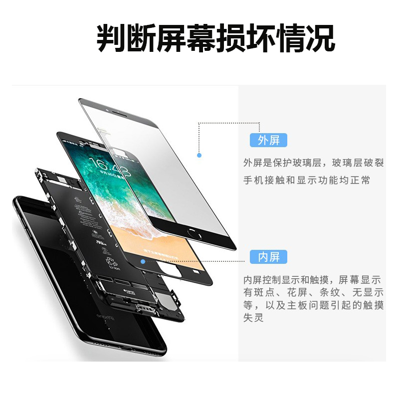 一加六6t/e7/5T/1+7t pro/8/3t 9r手机屏幕原装外屏玻璃换总成维
