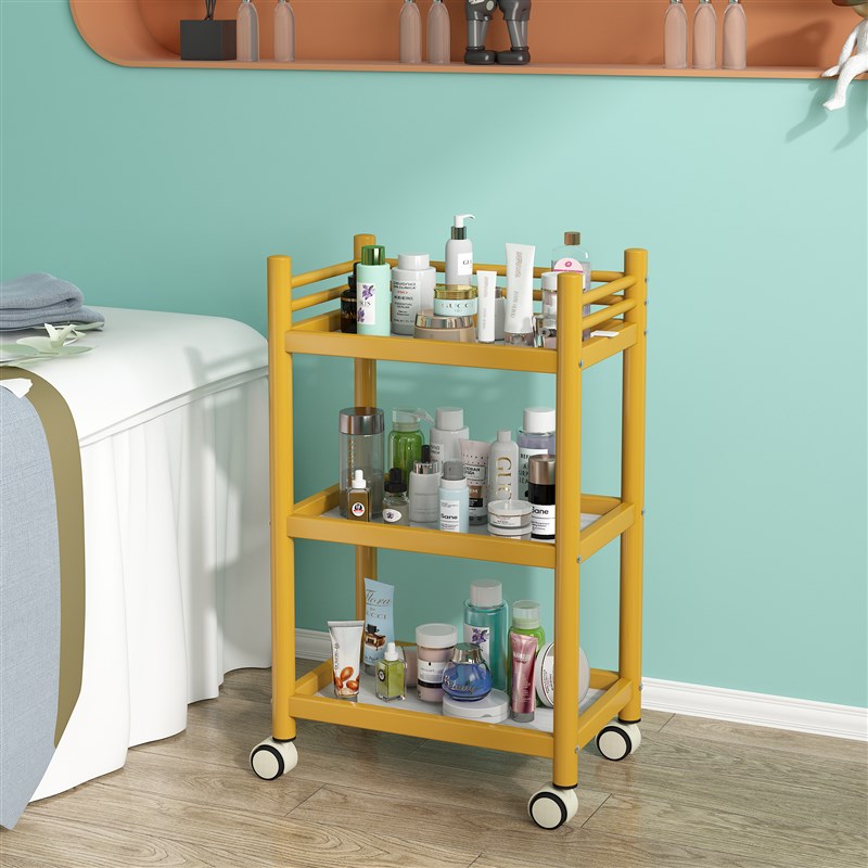 美容车美容院专用j小推车三层多功能工具车小气泡仪器车收纳置物