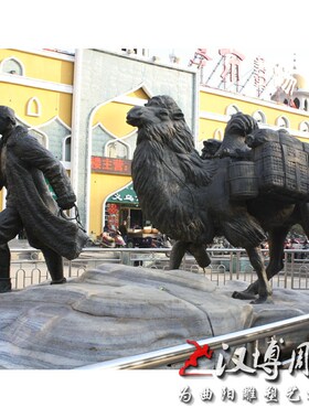 园林铸铜古代历史人物雕塑景v观小品玻璃钢仿铜人物户外落地铜雕