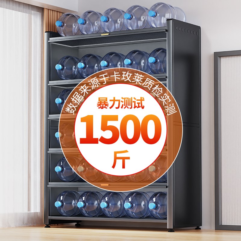 钢制中古风多功能书柜家用落地多C层收纳柜子靠墙储物柜卧室置物