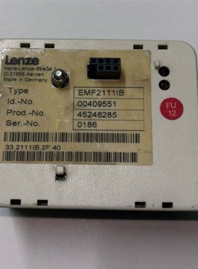 议价Lenze伦茨EMF2111IB包好维修