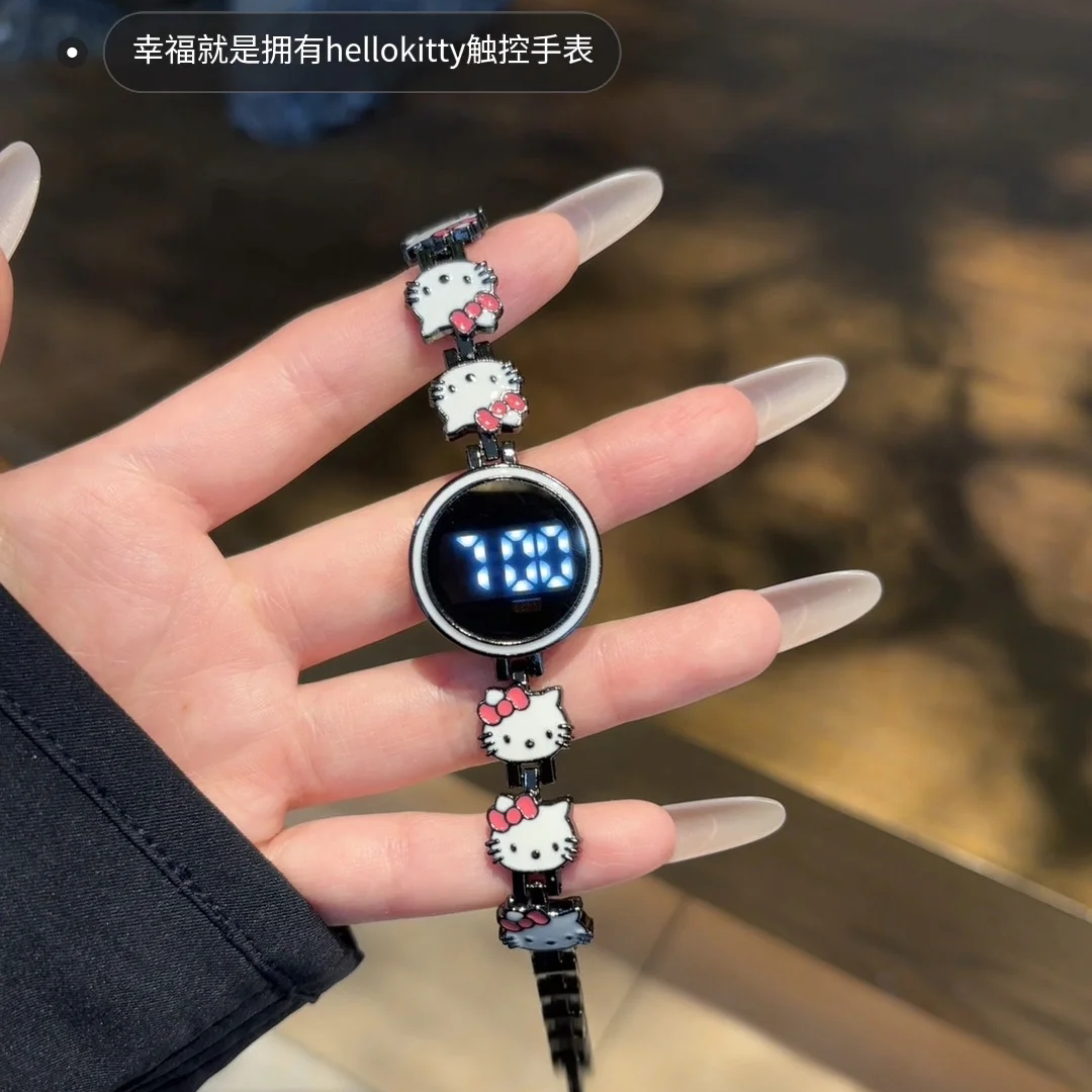 New kt cat LED touch screen electronic watch high value student f
