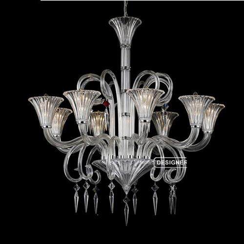 欧式水晶灯简约客厅吊灯美式餐厅灯北欧卧室轻奢蜡烛LED灯具