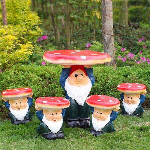 户外花园庭院仿树桩坐凳雕塑玻璃钢卡通蘑菇坐凳仿石雕桌椅子摆件,家居饰品,户外/庭院摆件,淘宝优惠券,粉丝福利购,淘宝优惠卷