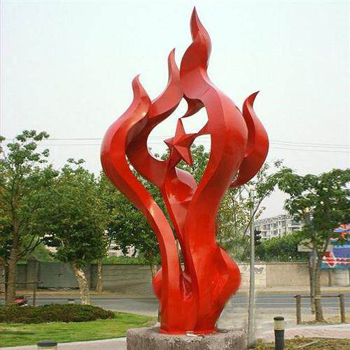 厂家供应大型户外广场公园园林售楼处景观铁艺不锈钢锻铜雕塑