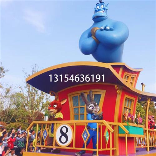 大型巡游彩车花车节庆商业宣传表演活动庆典产道具工厂专业商业