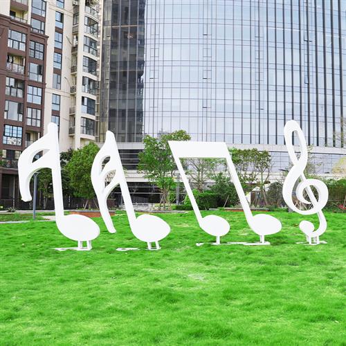 不锈钢大提琴钢琴白马拉花车雕塑售楼部婚纱摄影音符荷花道具摆件