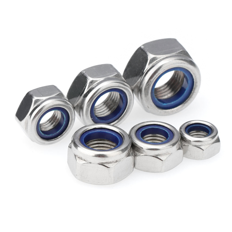 尼龙防松螺母螺丝帽尼帽自锁螺母