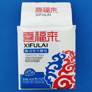 安琪酵母500克喜福来系列即发高活性干酵母速发粉包子馒头